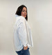 Weisse Bluse mit Raffung im Rücken von White Label von Rofa_grosse Grössen_DE BOER plus Luzern_3